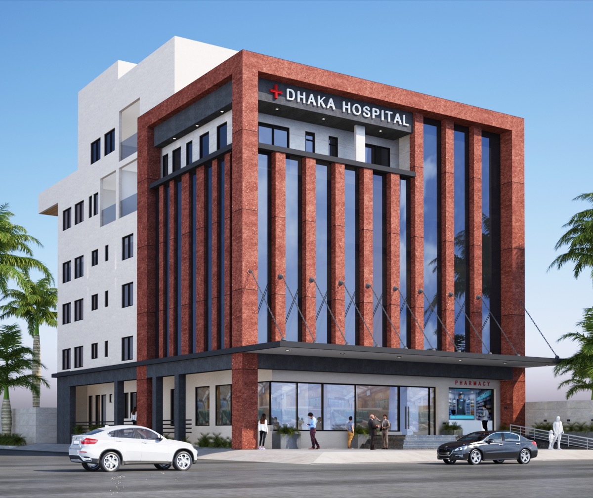 Dhaka Hospital Deedwana — hospital architecture by Studio Athenos