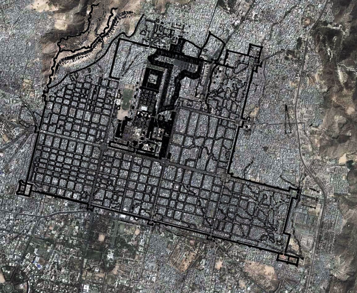 Jaipur city plan 1727