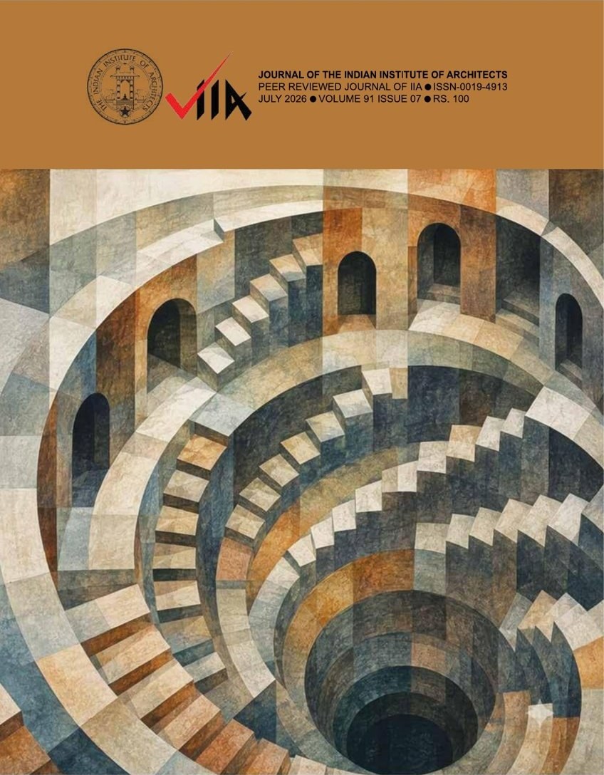 Cover of the Journal of the Indian Institute of Architects, July 2026, Volume 91 Issue 07.