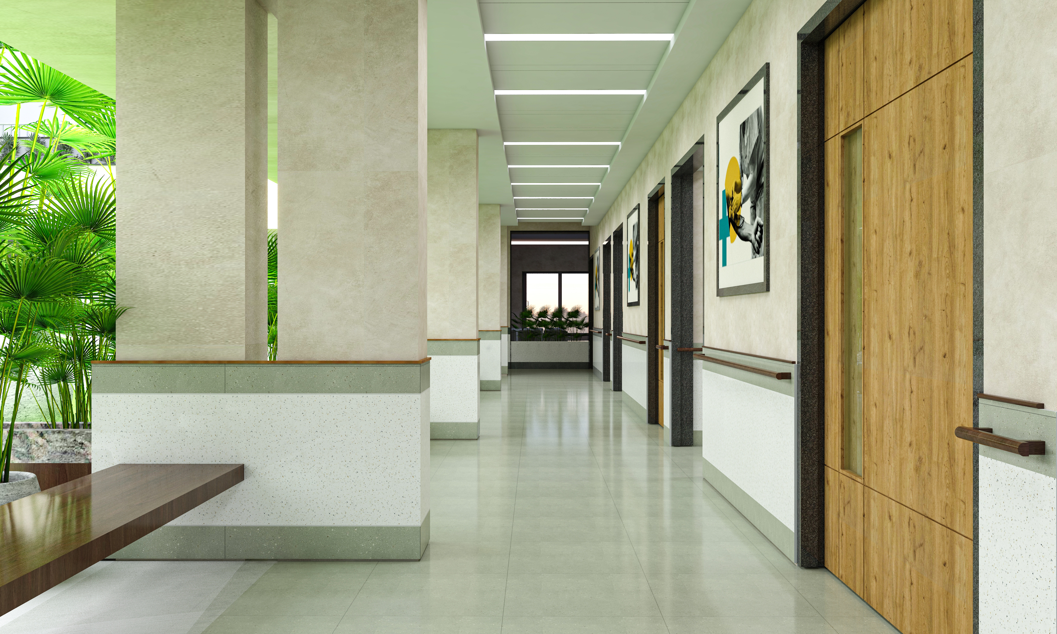 Corridor view
